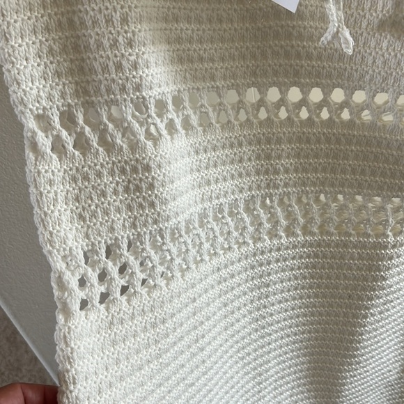 White crochet summer dress-A&E - Picture 3 of 4